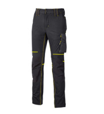 Pantalone da donna World - taglia L - grigio/giallo - U-Power Pantalone da donna World - taglia L - grigio/giallo - U-Power