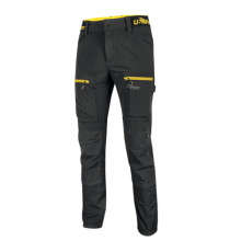 Pantalone Horizon - taglia L - nero/giallo - U-Power Pantalone Horizon - taglia L - nero/giallo - U-Power