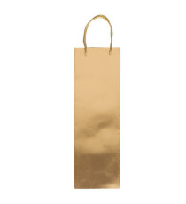 Portabottiglie natale - 12 x 37 x 9 cm - carta metal - oro - Rex Sadoch Portabottiglie natale - 12 x 37 x 9 cm - carta metal - oro - Rex Sadoch