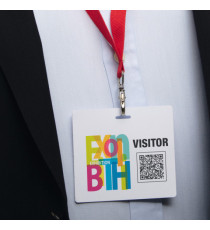 Portanome su foglio A4 - 97 x 86 mm - 120 gr - Durable - conf. 100 fogli