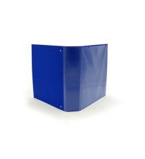 Raccoglitore personalizzabile KingShow - 4 anelli a D 50 mm - dorso 6 cm - 22x30 cm - blu - Starline
