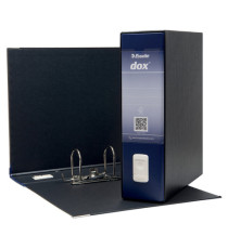 Registratore Dox 1 - dorso 8 cm - commerciale 23 x 29,7 cm - blu - Esselte Dox