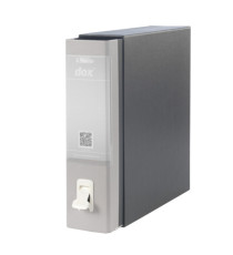 Registratore Dox 1 - dorso 8 cm - commerciale 23x29,7 cm - grigio chiaro - Esselte Dox Registratore Dox 1 - dorso 8 cm - commerciale 23x29,7 cm - grigio chiaro - Esselte Dox