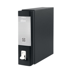 Registratore Dox 1 - dorso 8 cm - commerciale 23x29,7 cm - nero - Esselte Dox Registratore Dox 1 - dorso 8 cm - commerciale 23x29,7 cm - nero - Esselte Dox
