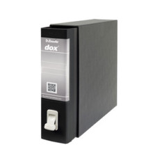 Registratore Dox 2 - dorso 8 cm - protocollo 23x34 cm - nero - Esselte Dox