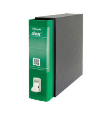Registratore Dox 2 - dorso 8 cm - protocollo 23x34 cm - verde - Esselte Dox Registratore Dox 2 - dorso 8 cm - protocollo 23x34 cm - verde - Esselte Dox