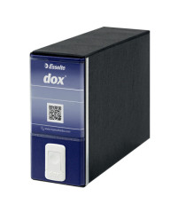 Registratore Dox 3 -  dorso 8 cm - memorandum 23 x 18 cm - blu - Esselte Dox Registratore Dox 3 -  dorso 8 cm - memorandum 23 x 18 cm - blu - Esselte Dox
