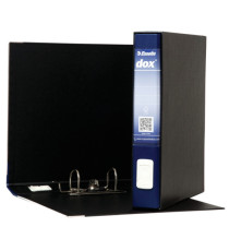 Registratore Dox 4  - dorso 5 cm - commerciale 23x29,7 cm - blu - Esselte Dox