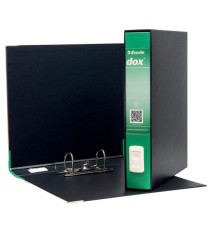 Registratore Dox 4  - dorso 5 cm - commerciale 23x29,7 cm - verde - Esselte Dox