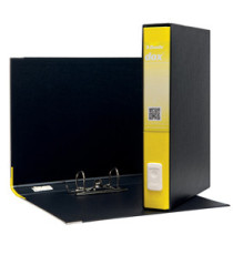 Registratore Dox 5 - dorso 5 cm - protocollo 23x34 cm - giallo - Esselte Dox Registratore Dox 5 - dorso 5 cm - protocollo 23x34 cm - giallo - Esselte Dox