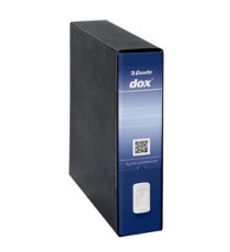 Registratore Dox 9 - dorso 8 cm - 35 x 31,5 cm - blu - Esselte Dox