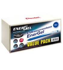 Roller a scatto Energel Slim - punta 0,7 mm - blu - Pentel - value pack 20+4 pezzi Roller a scatto Energel Slim - punta 0,7 mm - blu - Pentel - value pack 20+4 pezzi