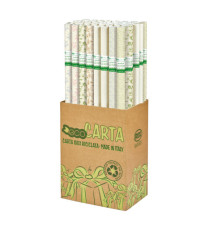 Rotolo carta regalo Erba - 70 cm x 2 m - fantasie assortite - Rex Sadoch