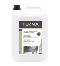 Sapone disinfettante - senza profumo - 5 lt - Tekna Sapone disinfettante - senza profumo - 5 lt - Tekna
