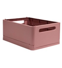 Scatola pieghevole The Smart Case maxi Skandi - 37,5 x 27,5 x 16,3 cm - rosa antico - Exacompta Scatola pieghevole The Smart Case maxi Skandi - 37,5 x 27,5 x 16,3 cm - rosa antico - Exacompta