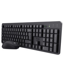 Set tastiera + mouse wireless ultrasilenzioso TKM-360 - Trust
