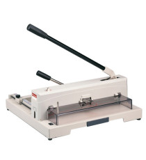 Taglierina a leva alti spessori 3943 - con blocca lama - 26,5 x 45 x 47,5 cm - 370 mm (A3) - 150 fogli - grigio - Titani Taglierina a leva alti spessori 3943 - con blocca lama - 26,5 x 45 x 47,5 cm - 370 mm (A3) - 150 fogli - grigio - Titani