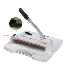 Taglierina a leva alti spessori 3949 - con blocca lama - 45,9 x 50,3 x 50,8 cm - 360 mm (A4) - 50 fogli - grigio - Titan Taglierina a leva alti spessori 3949 - con blocca lama - 45,9 x 50,3 x 50,8 cm - 360 mm (A4) - 50 fogli - grigio - Titan