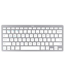 Tastiera wireless bluetooth - argento - Trust