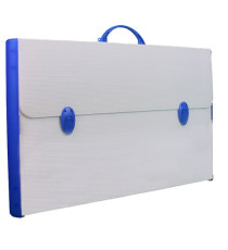 Valigetta polionda 235/R - 37x60cm - dorso 5cm rigido - Favorit Valigetta polionda 235/R - 37x60cm - dorso 5cm rigido - Favorit