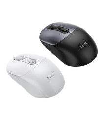 Mouse wireless usb Hoco GM28 nero - ergonomico ottico 4 tasti + rotella - wifi 2,4ghz - fino a 1600dpi Mouse wireless usb Hoco GM28 nero - ergonomico ottico 4 tasti + rotella - wifi 2,4ghz - fino a 1600dpi