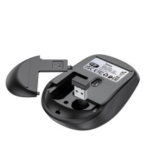 Mouse wireless usb Hoco GM28 nero - ergonomico ottico 4 tasti + rotella - wifi 2,4ghz - fino a 1600dpi Mouse wireless usb Hoco GM28 nero - ergonomico ottico 4 tasti + rotella - wifi 2,4ghz - fino a 1600dpi
