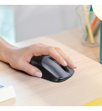 Mouse wireless usb Hoco GM28 nero - ergonomico ottico 4 tasti + rotella - wifi 2,4ghz - fino a 1600dpi Mouse wireless usb Hoco GM28 nero - ergonomico ottico 4 tasti + rotella - wifi 2,4ghz - fino a 1600dpi