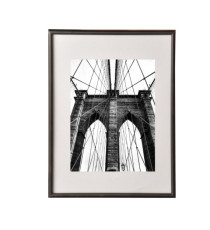 Cornice in PVC e crilex - A3 - nero - Methodo