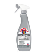 Detergente Professional acciaio brillante - in trigger - 700 ml - Chanteclair Detergente Professional acciaio brillante - in trigger - 700 ml - Chanteclair