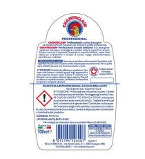 Detergente Professional acciaio brillante - in trigger - 700 ml - Chanteclair Detergente Professional acciaio brillante - in trigger - 700 ml - Chanteclair