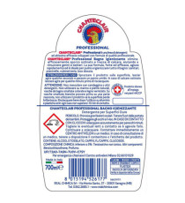 Detergente Professional bagno igienizzante H24 - in trigger - 700 ml - Chanteclair Detergente Professional bagno igienizzante H24 - in trigger - 700 ml - Chanteclair