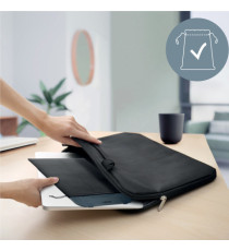Supporto notebook - regolabile ultrapiatto - grigio scuro - in alluminio - Leitz Supporto notebook - regolabile ultrapiatto - grigio scuro - in alluminio - Leitz