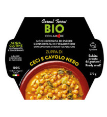 Zuppa ceci e cavolo nero - 300 gr - Cereal Terra Zuppa ceci e cavolo nero - 300 gr - Cereal Terra