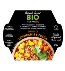 Zuppa lenticchie e zucca - 300 gr - Cereal Terra Zuppa lenticchie e zucca - 300 gr - Cereal Terra