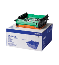 Drum unit Brother DR-320CL nero + colore tamburo originale per Brother DCP 9055CDN DR320 capacità 25.000 pagine Drum unit Brother DR-320CL nero + colore tamburo originale per Brother DCP 9055CDN DR320 capacità 25.000 pagine
