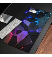 Tappetino mouse da gioco XXL, antiscivolo e impermeabile - misura 74x38cm - gaming mouse pad in gomma TPR di alta qualità