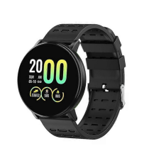 Smartwatch 119S plus nero - Touchscreen Bluetooth 4.0 orologio attività sportive, frequenza cardiaca, ossigeno, fitness tracker Smartwatch 119S plus nero - Touchscreen Bluetooth 4.0 orologio attività sportive, frequenza cardiaca, ossigeno, fitness tracker