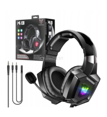 Cuffie gaming X8 nere con microfono, cuffie da gioco stereo con cavo 2.2mt, type-c, jack 3.5, Driver al neodimio da 50 mm Cuffie gaming X8 nere con microfono, cuffie da gioco stereo con cavo 2.2mt, type-c, jack 3.5, Driver al neodimio da 50 mm