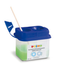 Barattolo lava pennelli - 2 scomparti - Primo Barattolo lava pennelli - 2 scomparti - Primo