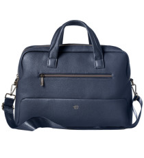 Borsa Gate Trended - con manici - 41 x 30 x 15 cm - ecopelle - blu - In Tempo