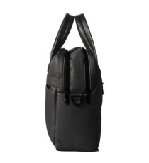 Borsa Gate Trended - con manici - 41 x 30 x 15 cm - ecopelle - nero - In Tempo