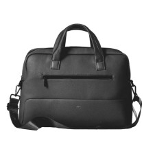 Borsa Gate Trended - con manici - 41 x 30 x 15 cm - ecopelle - nero - In Tempo