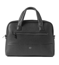 Borsa slim Gate Trended - con manici - 41 x 30 x 7 cm - ecopelle - nero - In Tempo