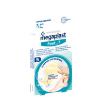 Cerotto idrocolloidale per vesciche Megaplast - PU traspirante - PVS - conf. 5 pezzi Cerotto idrocolloidale per vesciche Megaplast - PU traspirante - PVS - conf. 5 pezzi