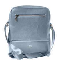 City bag medium Gate Trended - 25 x 30 x 6 cm - ecopelle - azzurro - In Tempo