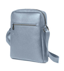 City bag medium Gate Trended - 25 x 30 x 6 cm - ecopelle - azzurro - In Tempo