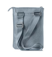 City bag piccola Gate Trended - 20 x 26 x 2 cm - ecopelle - azzurro - In Tempo