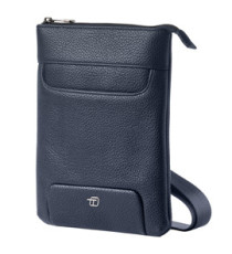 City bag piccola Gate Trended - 20 x 26 x 2 cm - ecopelle - blu - In Tempo