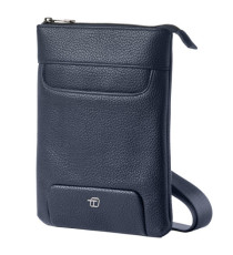 City bag piccola Gate Trended - 20 x 26 x 2 cm - ecopelle - blu - In Tempo