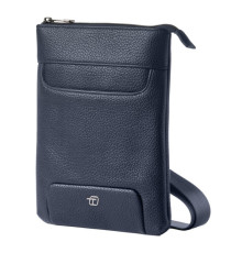 City bag piccola Gate Trended - 20 x 26 x 2 cm - ecopelle - blu - In Tempo